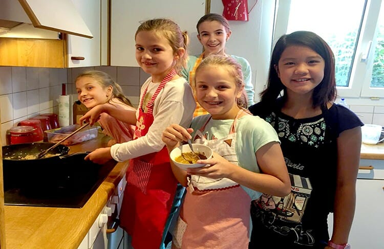 Children cooking classes in Basel, Bern, Zurich Switzerland