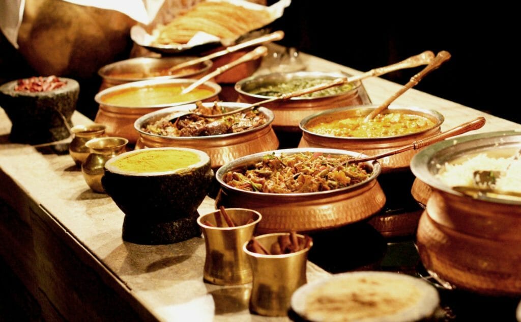 Traditional Indian food image