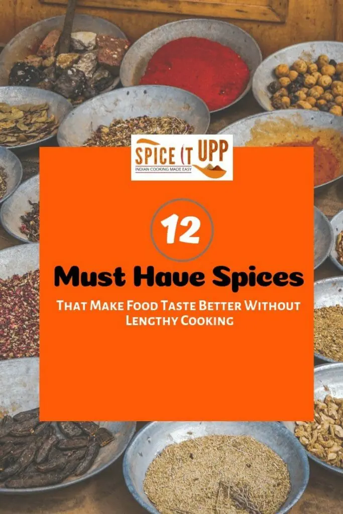 12 Must have spices to have in the kitchen and make food taste better