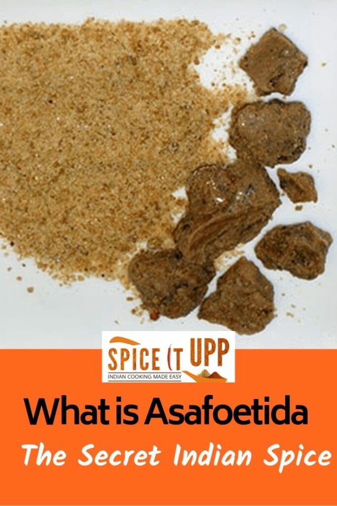 What-is-asafoetida-blog-post pinterest image on the benefits and uses of asafoetida