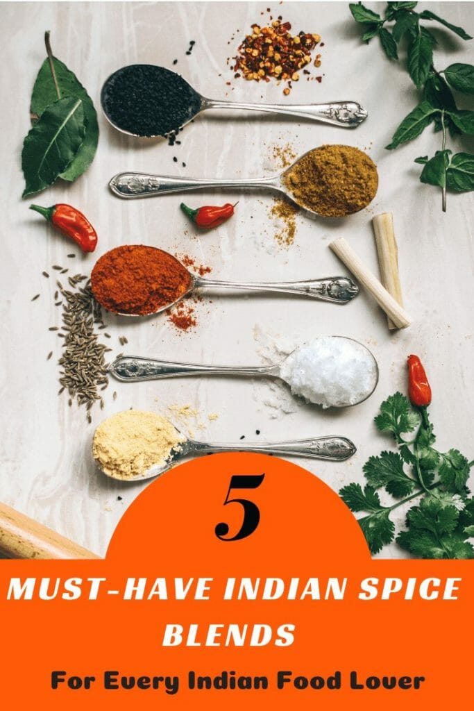 Must have Indian spice blends pinterest image 