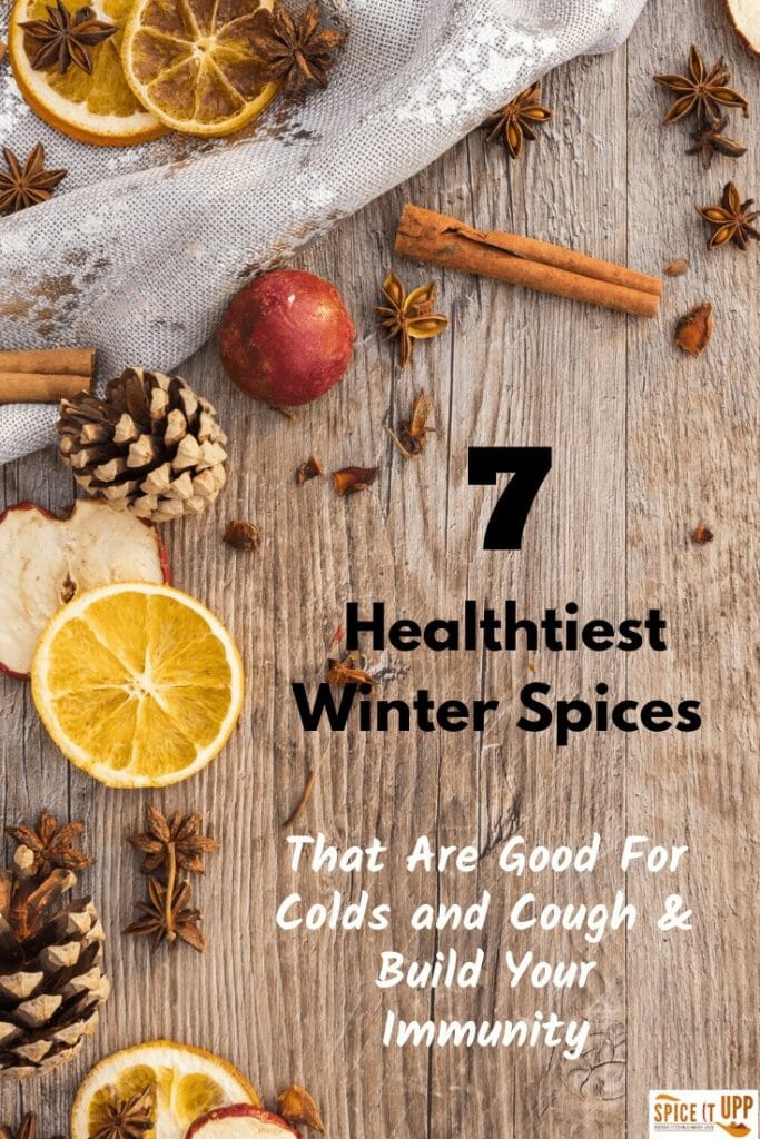 Winter spices good for cold