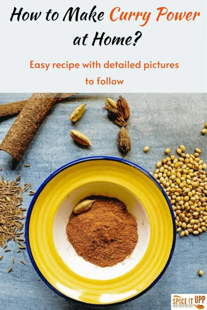 homemade Curry power recipe