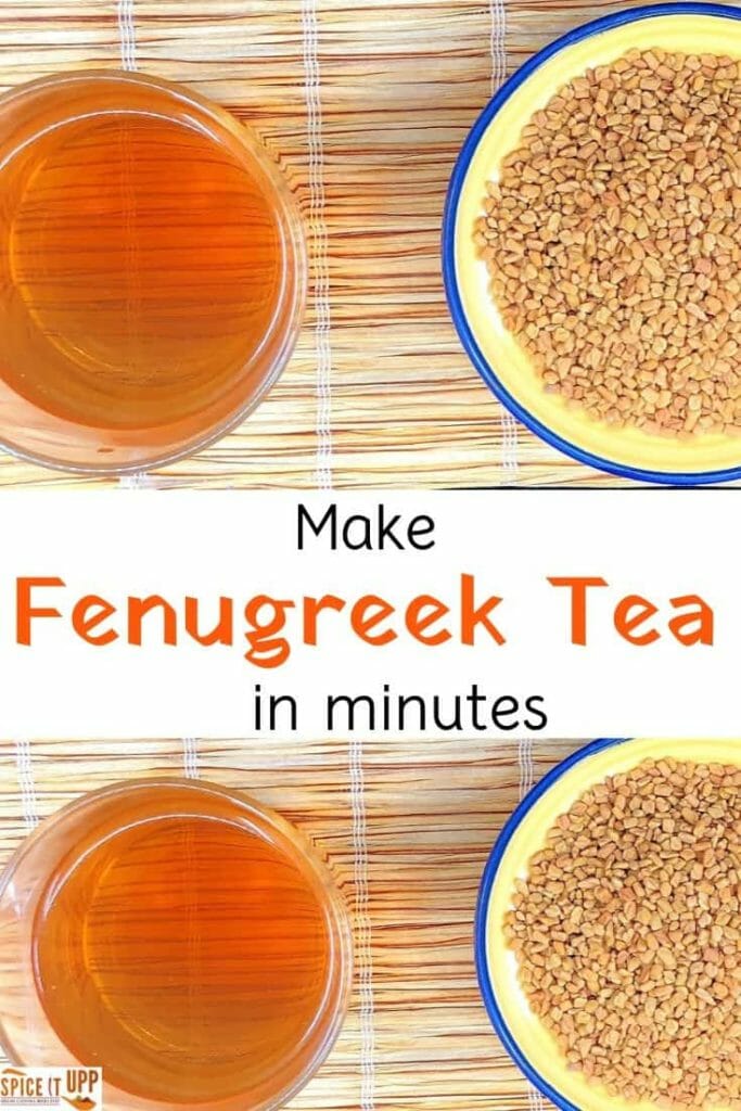 How to make fenugreek water