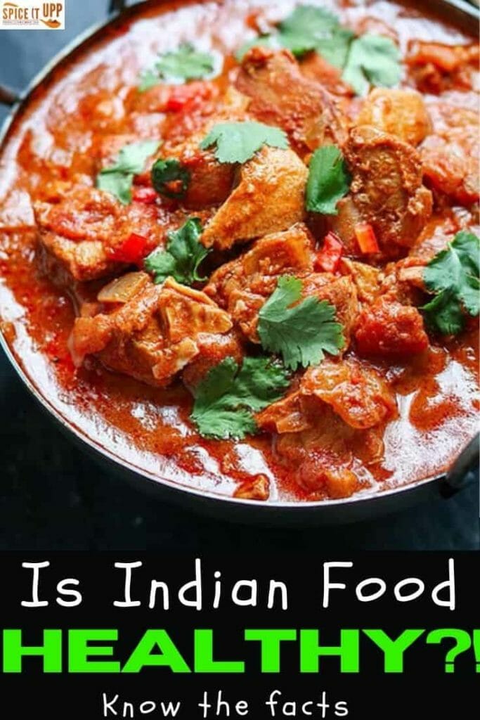 Is Indian food healthy pinterest image 