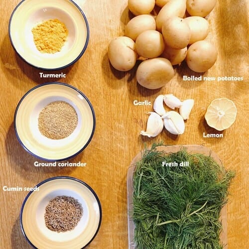 Ingredients-for-dill-potatoes